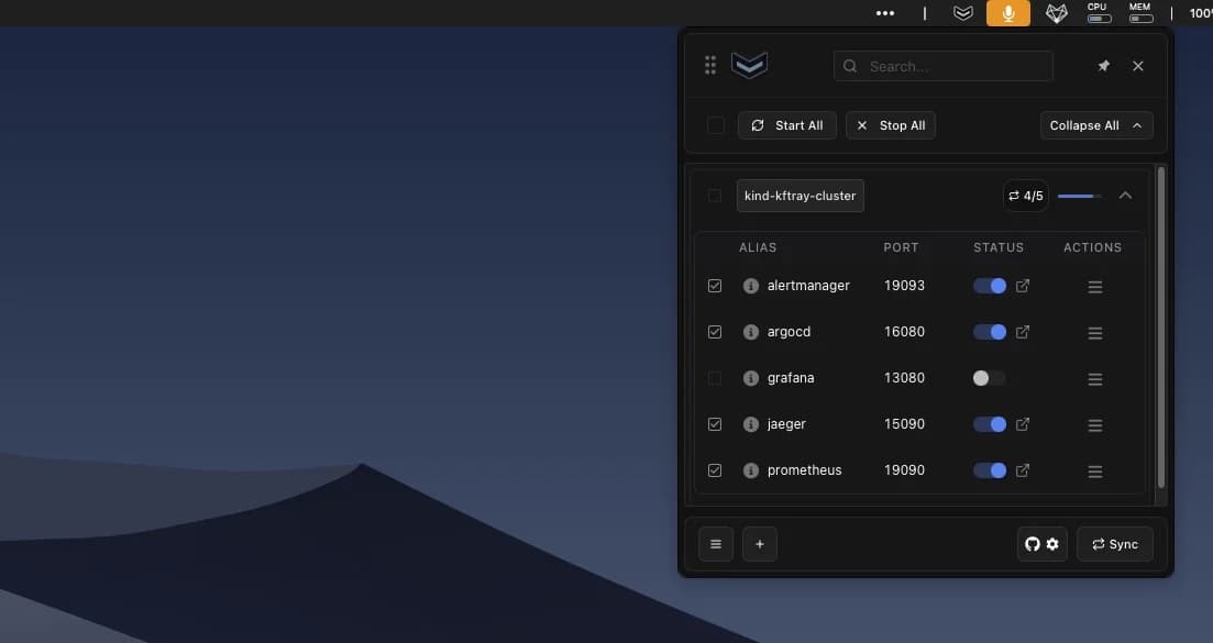 GitHub Sync and New Frontend in kftray