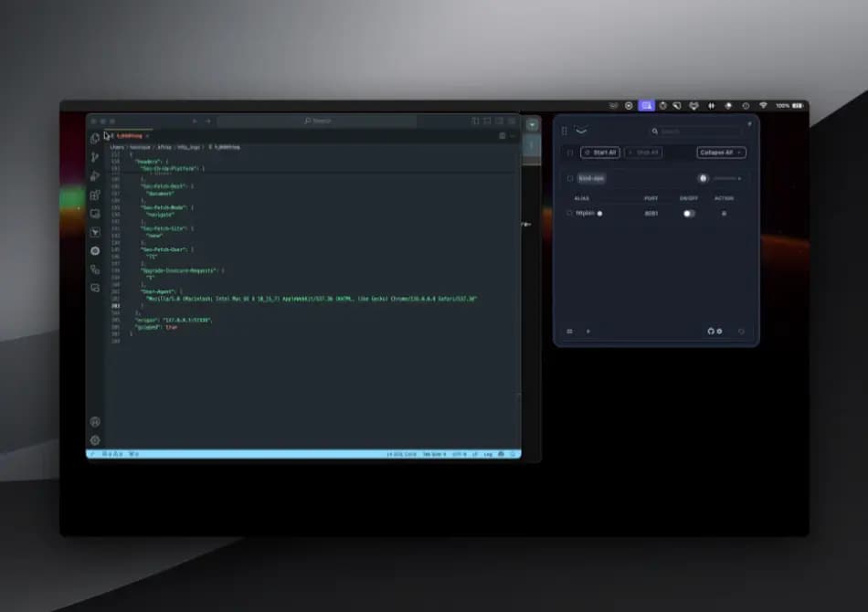 Debugging HTTP Traffic in kubectl port-forward with KFtray v0.11.7