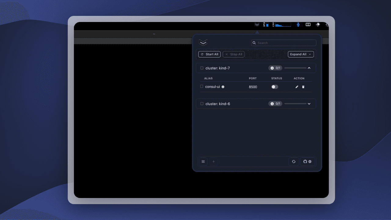Kubernetes Debugging - How to Handle Multiple kubectl port-forward from Your Menu Bar